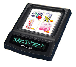 Настольный вакуум-флуоресцентный (VFD) Дисплей покупателя с монетницей DSP802U в Махачкале