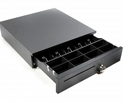 Денежный ящик G-Sense 410XL, чёрный, Epson, электромеханический в Махачкале