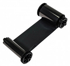 Черная смолянисто-восковая (Resin+Wax) лента (К) на 1200 оттисков с чистящим роликом в Махачкале